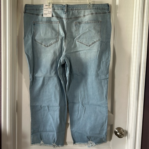 🎉HP🎊🆕NWT Size 24W Sonoma Straight Crop Jeans - Picture 2 of 5